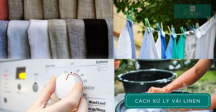 Cach xu ly vai Linen