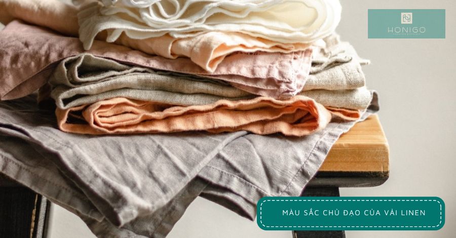 Màu sắc chủ đạo của vải Linen