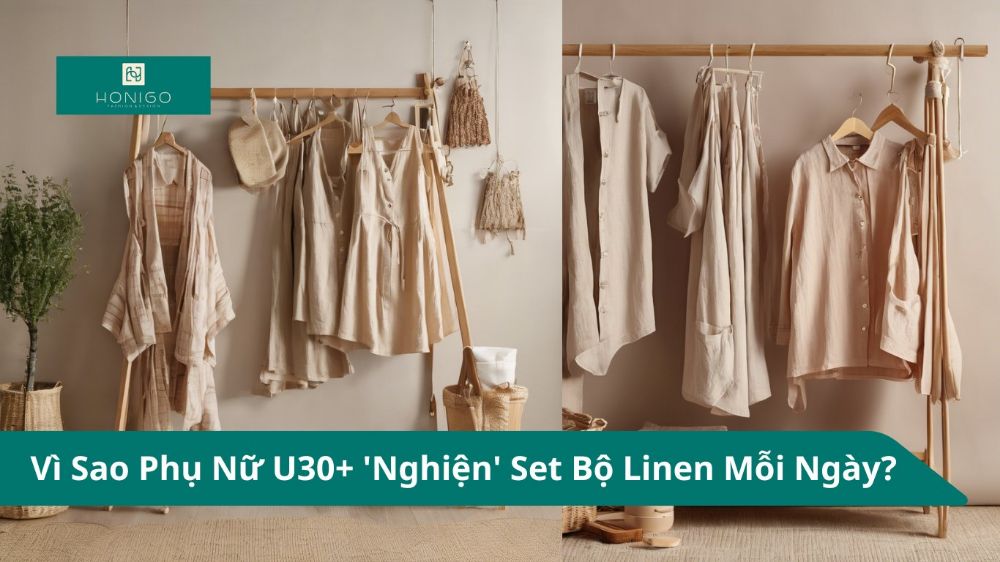 Vì sao phụ nữ U30+ "nghiện" set bộ linen 